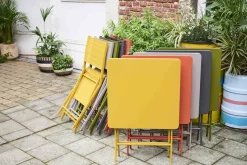 Central Park Bistrotafel Stacy Antraciet Staal 110X70Cm-Brico Sale