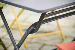 Central Park Bistrotafel Stacy Antraciet Staal 110X70Cm-Brico Sale