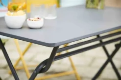 Central Park Bistrotafel Stacy Antraciet Staal 110X70Cm-Brico Sale