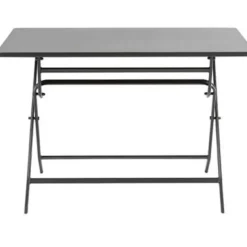 Central Park Bistrotafel Stacy Antraciet Staal 110X70Cm-Brico Sale