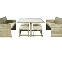 Central Park Dining Loungeset Capri Naturel 7-Delig-Brico Hot