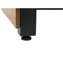 Central Park Hoekbank Loungeset Cassis Zwart Hout-Brico Discount