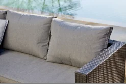 Central Park Hoekbank Loungeset Alea Grijs Staal/Wicker 3 Stuks-Brico Sale