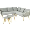 Central Park Ischia Aluminium/Textiel Loungeset 214X214Cm-Brico New