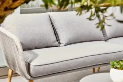 Central Park Ischia Aluminium/Textiel Loungeset 214X214Cm-Brico New