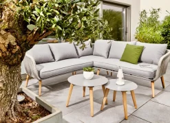 Central Park Ischia Aluminium/Textiel Loungeset 214X214Cm-Brico New