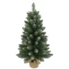 Brico Central Park Kunstkerstboom Besneeuwd Groen 90Cm Best