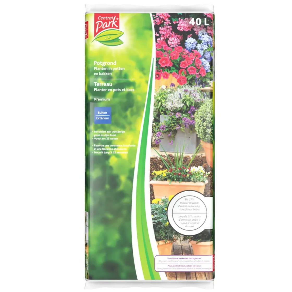 Central Park Potgrond 40 L-Brico Online