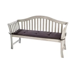 Central Park Tuinbank Beatriz 2-Zits Fsc Eucalyptus Grijs-Brico Clearance