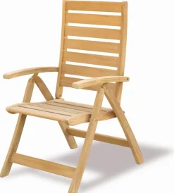 Central Park Tuinstoel Arsenio Verstelbaar Teakhout Fsc-Brico Hot