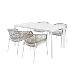 Central Park Tuinstoel Ciotat Aluminium/Wicker 60X61X74Cm-Brico Clearance