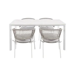 Central Park Tuinstoel Ciotat Aluminium/Wicker 60X61X74Cm-Brico Clearance