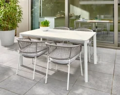 Central Park Tuinstoel Ciotat Aluminium/Wicker 60X61X74Cm-Brico Clearance
