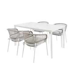 Central Park Tuinstoel Ciotat Aluminium/Wicker 60X61X74Cm-Brico Clearance