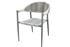 Central Park Tuinstoel Collioure Aluminiuim/Wicker 60X56,5X78Cm-Brico Sale