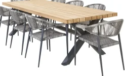 Central Park Tuinstoel Collioure Aluminiuim/Wicker 60X56,5X78Cm-Brico Sale