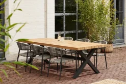 Central Park Tuinstoel Collioure Aluminiuim/Wicker 60X56,5X78Cm-Brico Sale