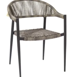 Central Park Tuinstoel Collioure Aluminiuim/Wicker 60X56,5X78Cm-Brico Sale