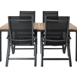 Central Park Tuinstoel Verstelbaar Guillermo Antraciet-Brico New