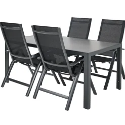 Central Park Tuinstoel Verstelbaar Guillermo Antraciet-Brico New