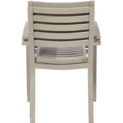 Central Park Tuinstoel Vina Aluminium Grijs-Brico Sale