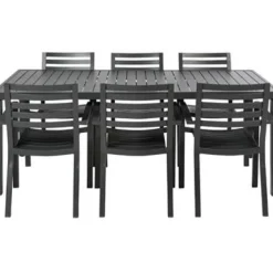 Central Park Tuinstoel Vina Aluminium Antraciet-Brico Online