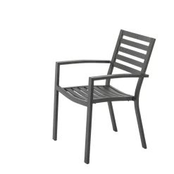 Central Park Tuinstoel Vina Aluminium Antraciet-Brico Online