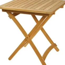 Central Park Tuintafel Belem Opklapaar Teakhout 70X70Cm-Brico New