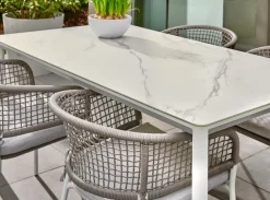 Central Park Tuintafel Ciotat Aluminium/Glas 160X90Cm-Brico Hot