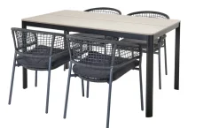 Central Park Tuintafel Levanzo Aluminium 150X90Cm-Brico Best