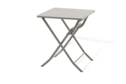 Central Park Tuintafel Stacy Inklapbaar Taupe 60X60Cm-Brico Discount