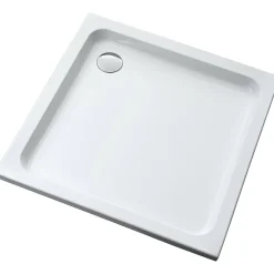 Brico Ceravid Bathline Classic Receveur De Douche En Acrylique 80X80X6 Cm