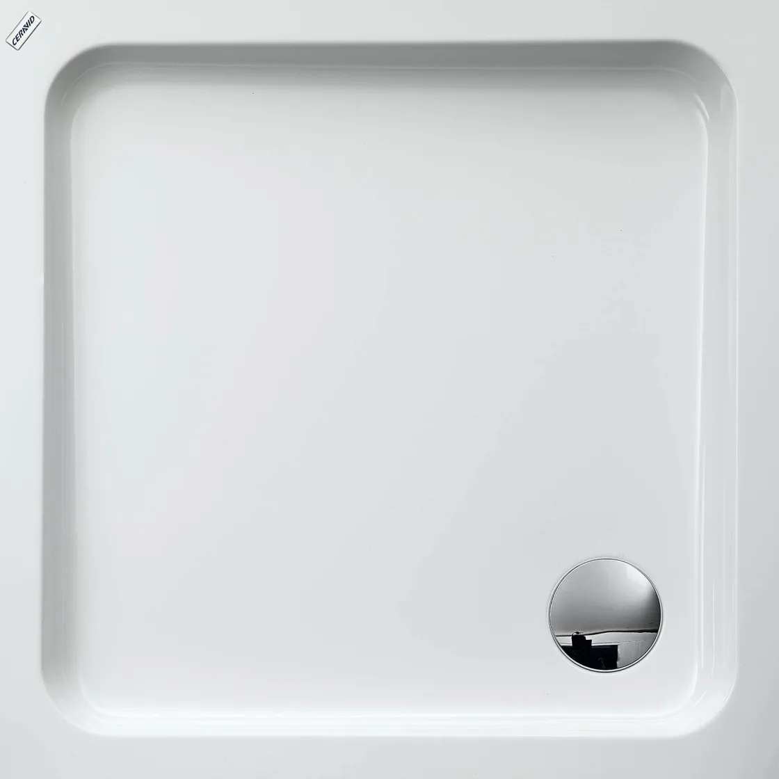 Brico Ceravid Bathline Classic Receveur De Douche En Acrylique 80X80X6 Cm