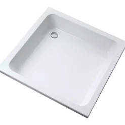 Brico Ceravid Bathline Classic Receveur De Douche En Acrylique 90X90X15 Cm