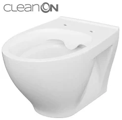 Brico Cersanit Hangtoilet Moduo Wit | Soft-Close & Quick Release Toiletzitting | Randloos Toiletpot