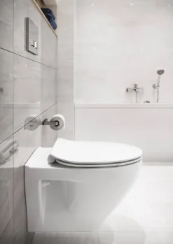 Brico Cersanit Hangtoilet Moduo Wit | Soft-Close & Quick Release Toiletzitting | Randloos Toiletpot