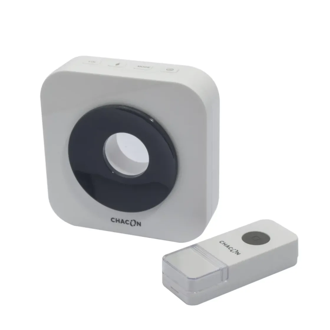 Chacon Draadloze Bel 100M Antraciet-Brico Outlet