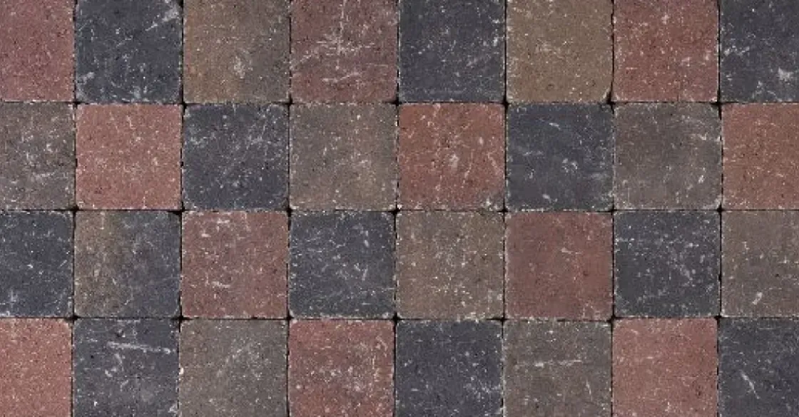 Cobo Garden Kassei Herfstkleur Getrommeld 10X10X4Cm-Brico New