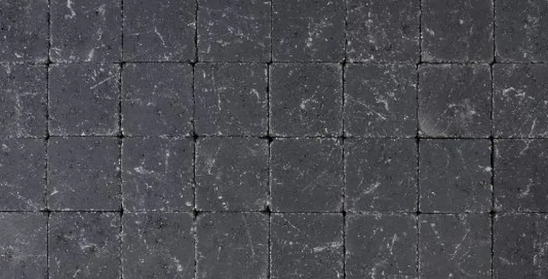 Cobo Garden Kassei Zwart Getrommeld 10X10X4Cm-Brico Sale