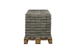 Coeck Kassei Muisgrijs Getrommeld 15X15X4Cm 630 Stuks + Palet 3004837-Brico Outlet