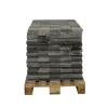 Coeck Kassei Zwart-Grijs Getrommeld 15X15X4Cm 630 Stuks + Palet 3004837-Brico