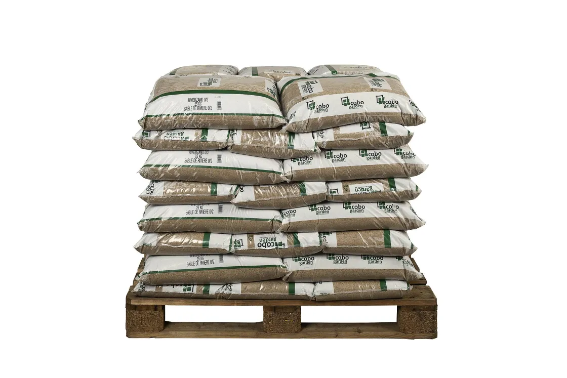 Brico Coeck Rivierzand 0-2Mm 25Kg 40 Stuks + Palet 3004837 Outlet