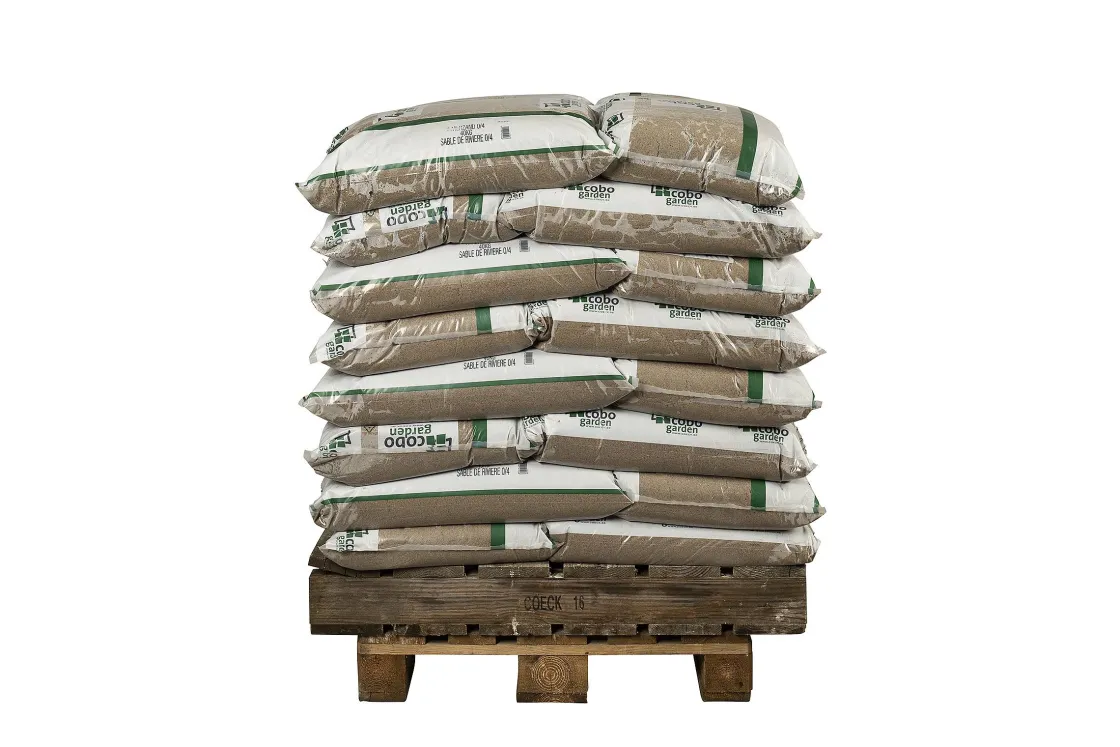 Brico Coeck Rivierzand 0-4Mm 40Kg 40 Stuks + Palet 3004837