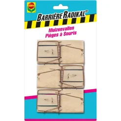 Compo Muizenvallen Barriere Radikal 3Stuks-Brico New