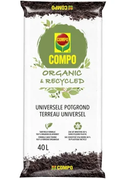 Compo Organic & Recycled Universele Potgrond 40L-Brico Discount