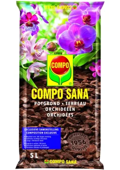 Compo Sana Potgrond Orchideeen 5L-Brico Outlet