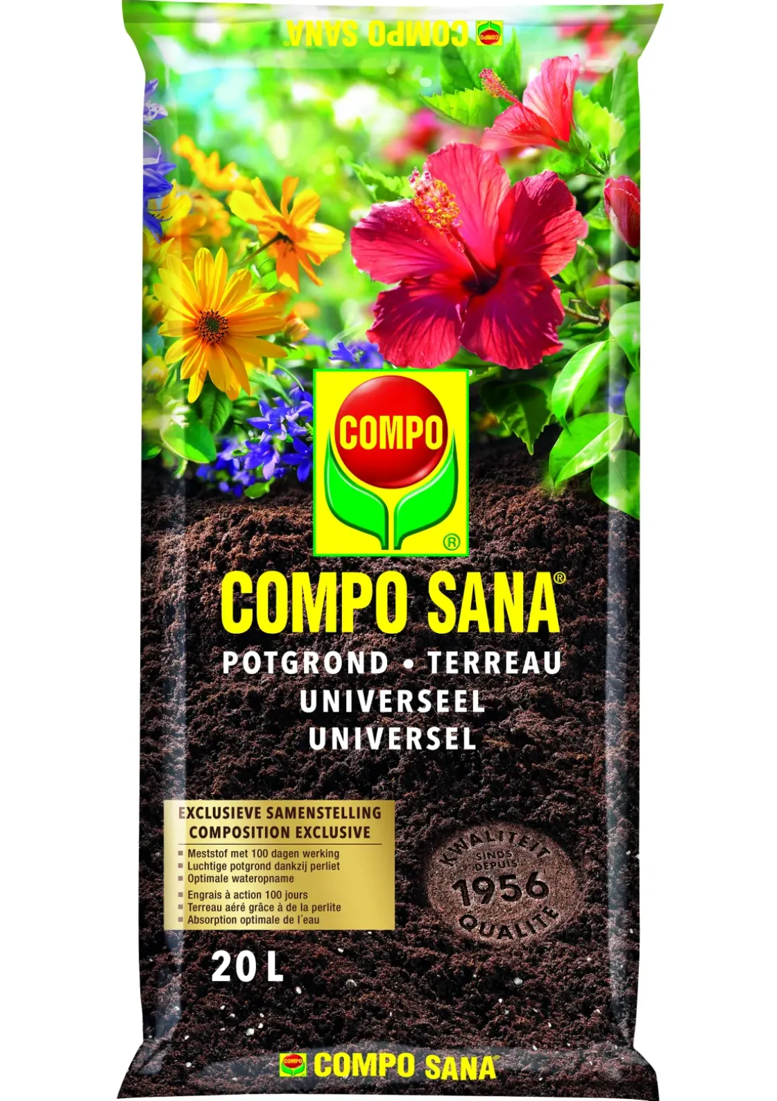 Compo Universele Potgrond Sana 20L-Brico Hot
