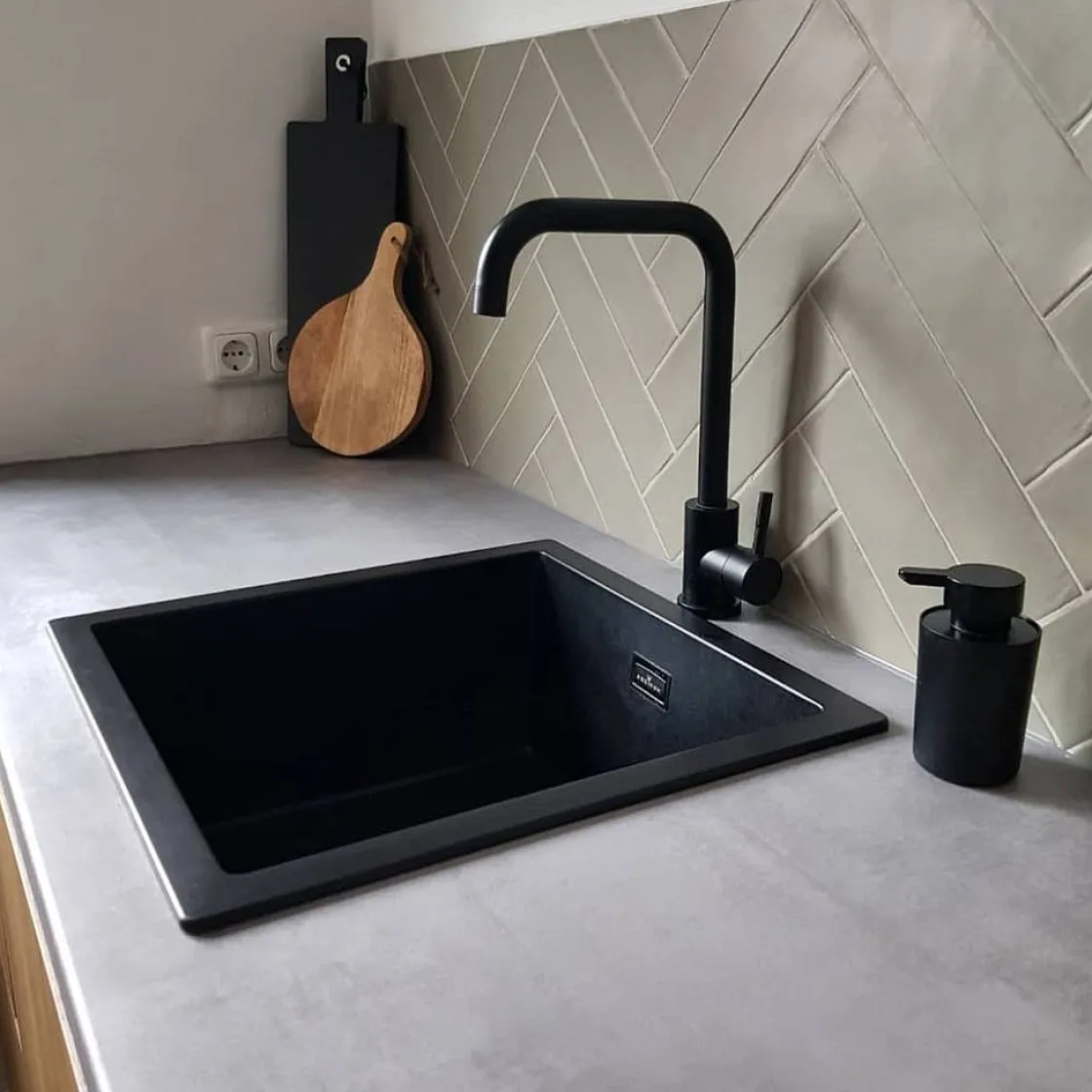 Brico Croom Keukenmengkraan Slyvex Mat Zwart Outlet