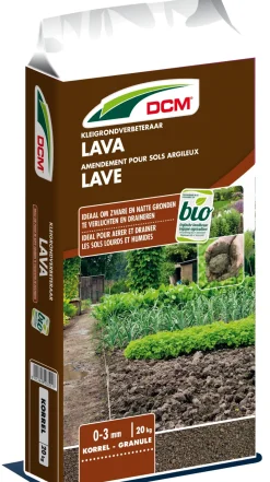 Dcm Kleigrondverbeteraar Lava Bio 20Kg-Brico Clearance