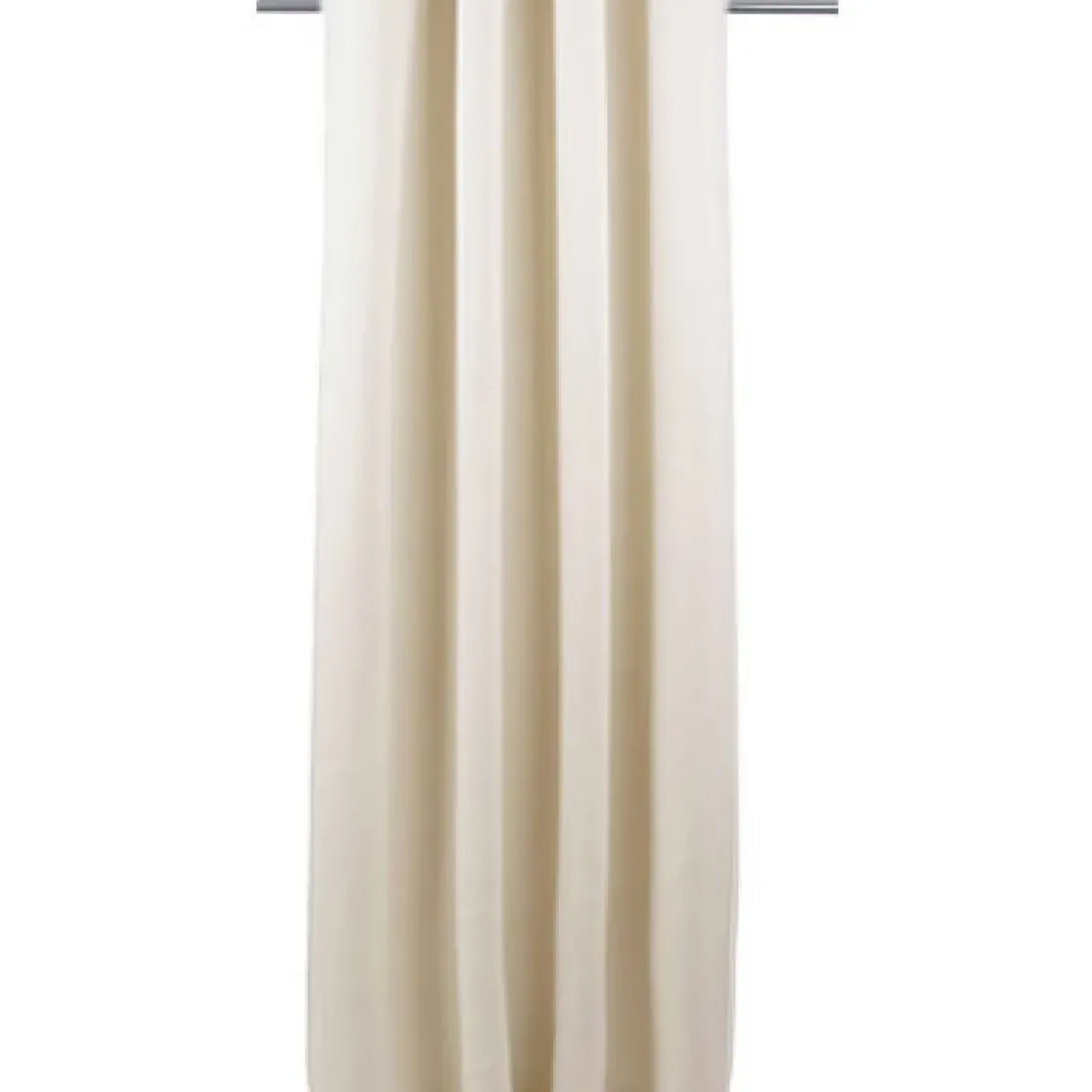 Decomode Gordijn 'Charlotte' Verduisterend Gebroken Wit Haakjes 140 X 280 Cm-Brico New